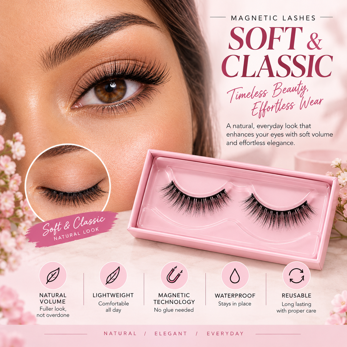 FeatherLock Magnetic Lashes + Eyeliner 1