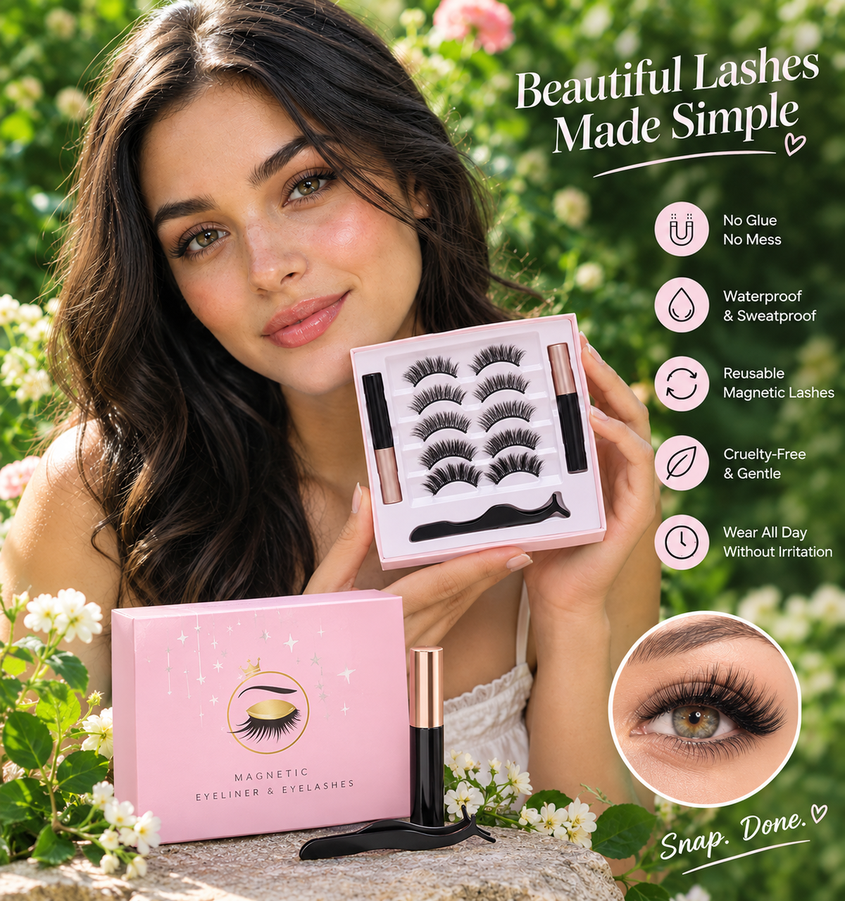 FeatherLock Magnetic Lashes + Eyeliner