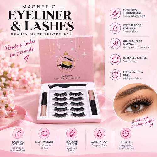 FeatherLock Magnetic Lashes + Eyeliner